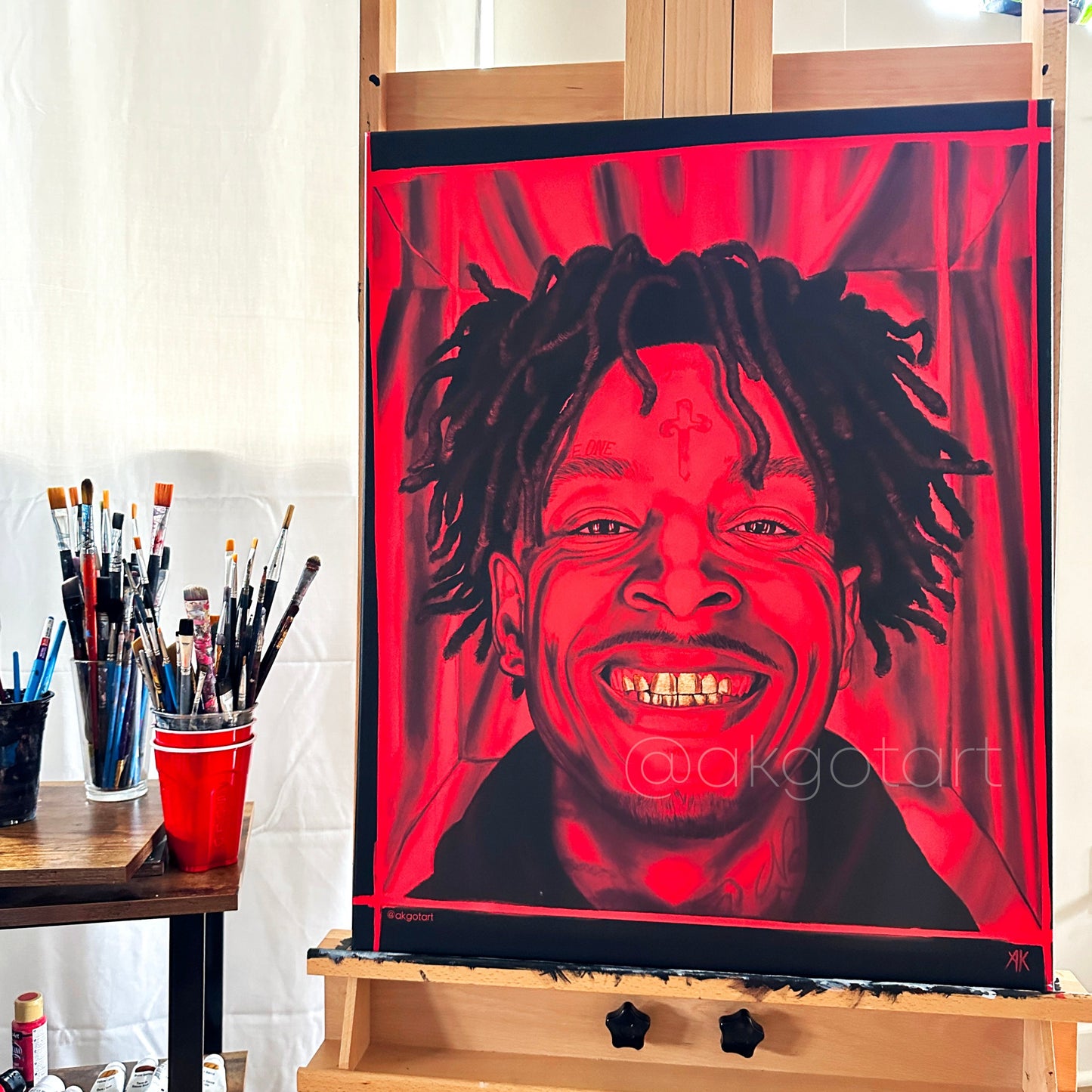 21 Savage Canvas Print