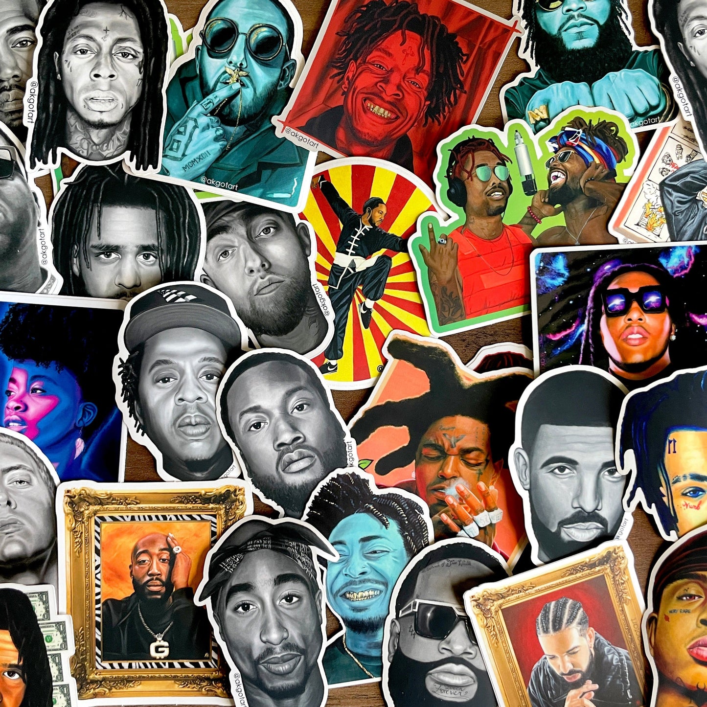 ALL MONEY IN | Die Cut Sticker | JAY-Z | NIPSEY HUSSLE | RICK ROSS