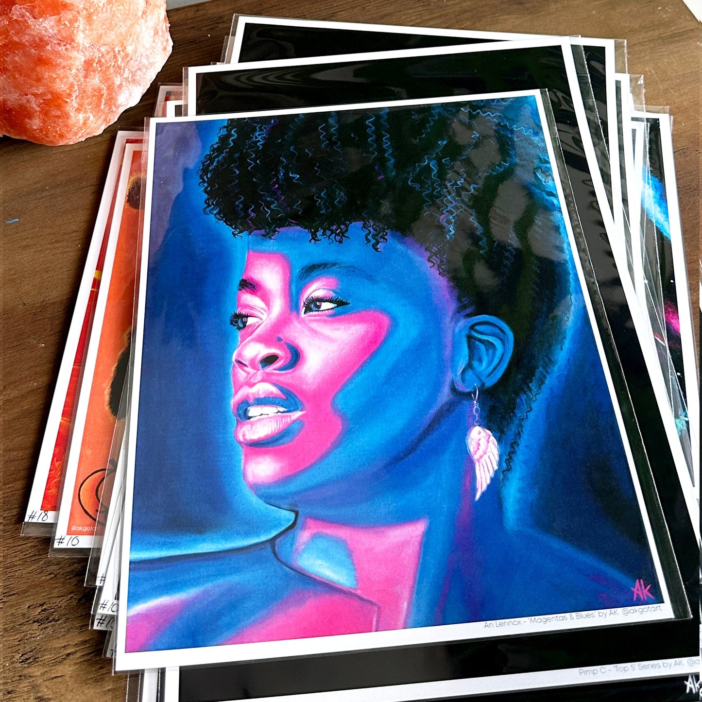 Ari Lennox Cardstock Print
