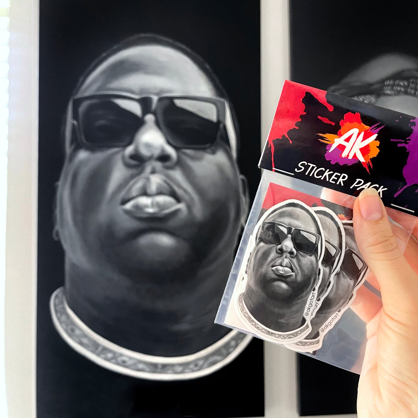 BIGGIE | Die Cut Sticker