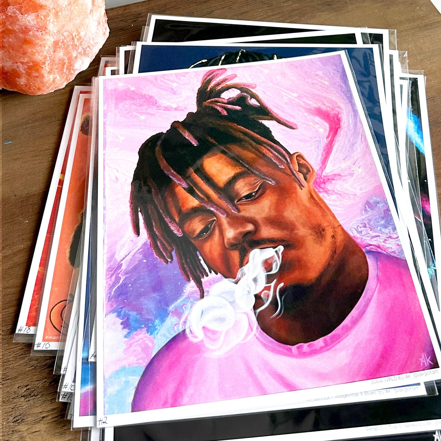 Juice WRLD Cardstock Print