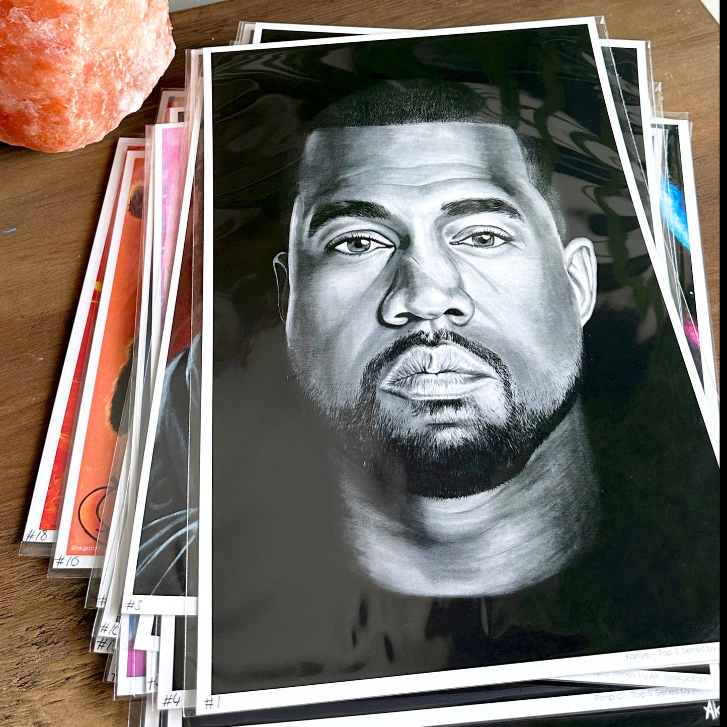 Kanye Cardstock Print