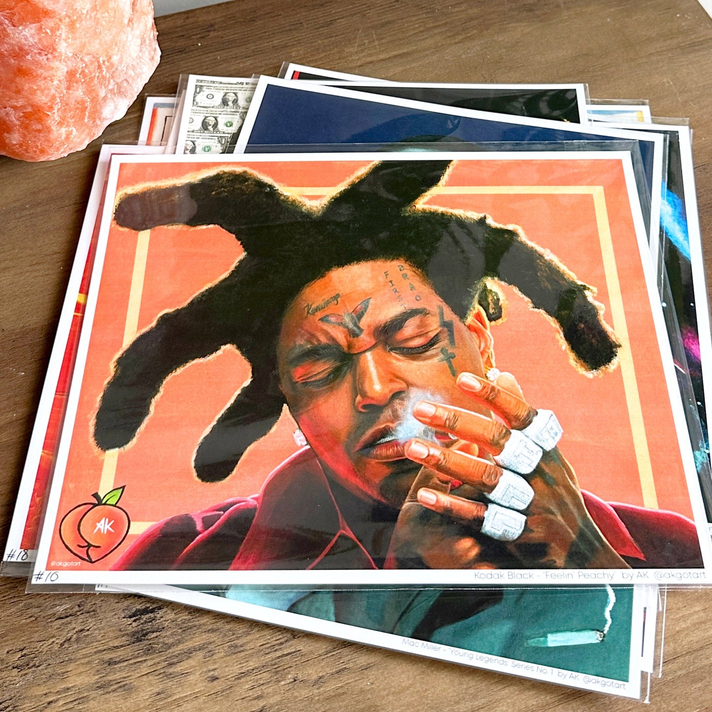 Kodak Black Cardstock Print