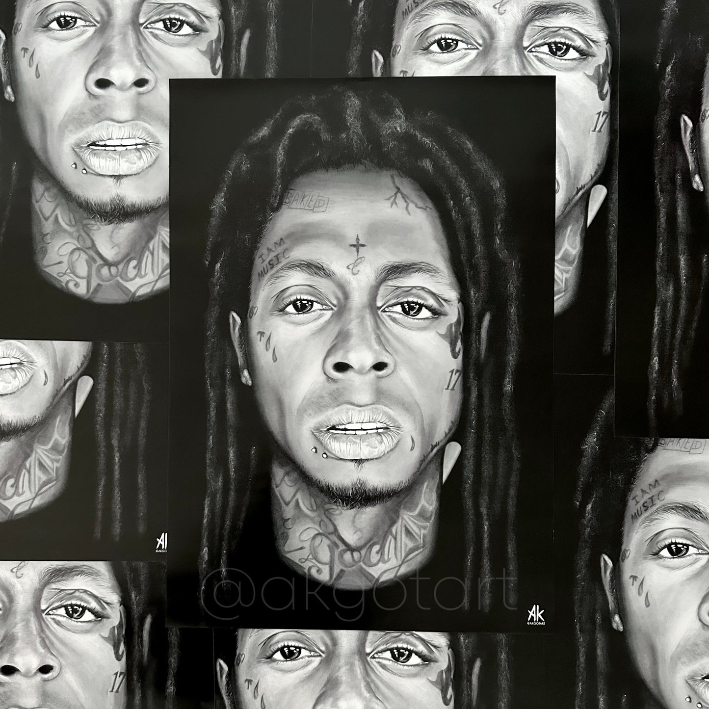 Lil Wayne 'Top 5' Poster Print