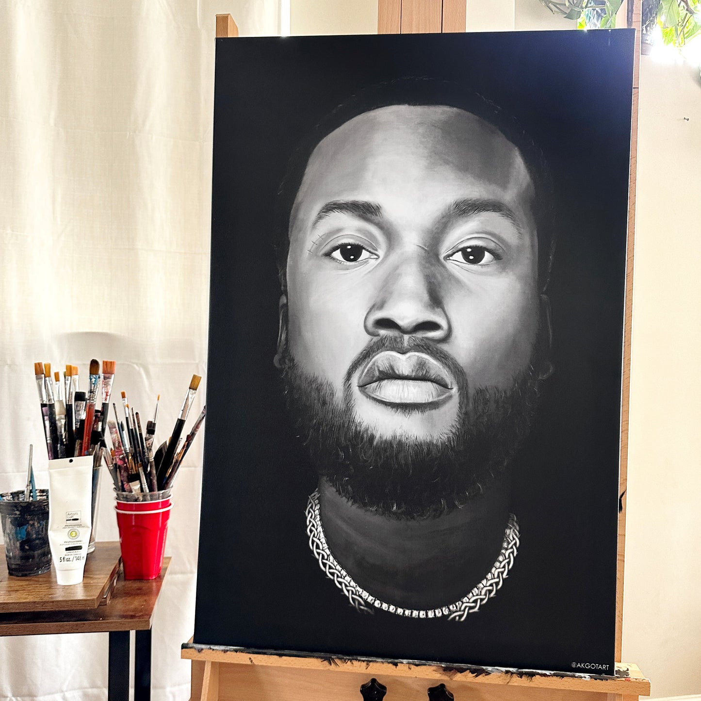 Meek Mill 'Top 5' Canvas Print