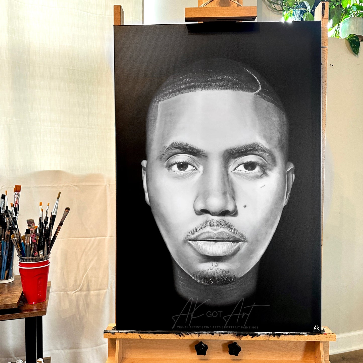 Nas 'Top 5' Canvas Print