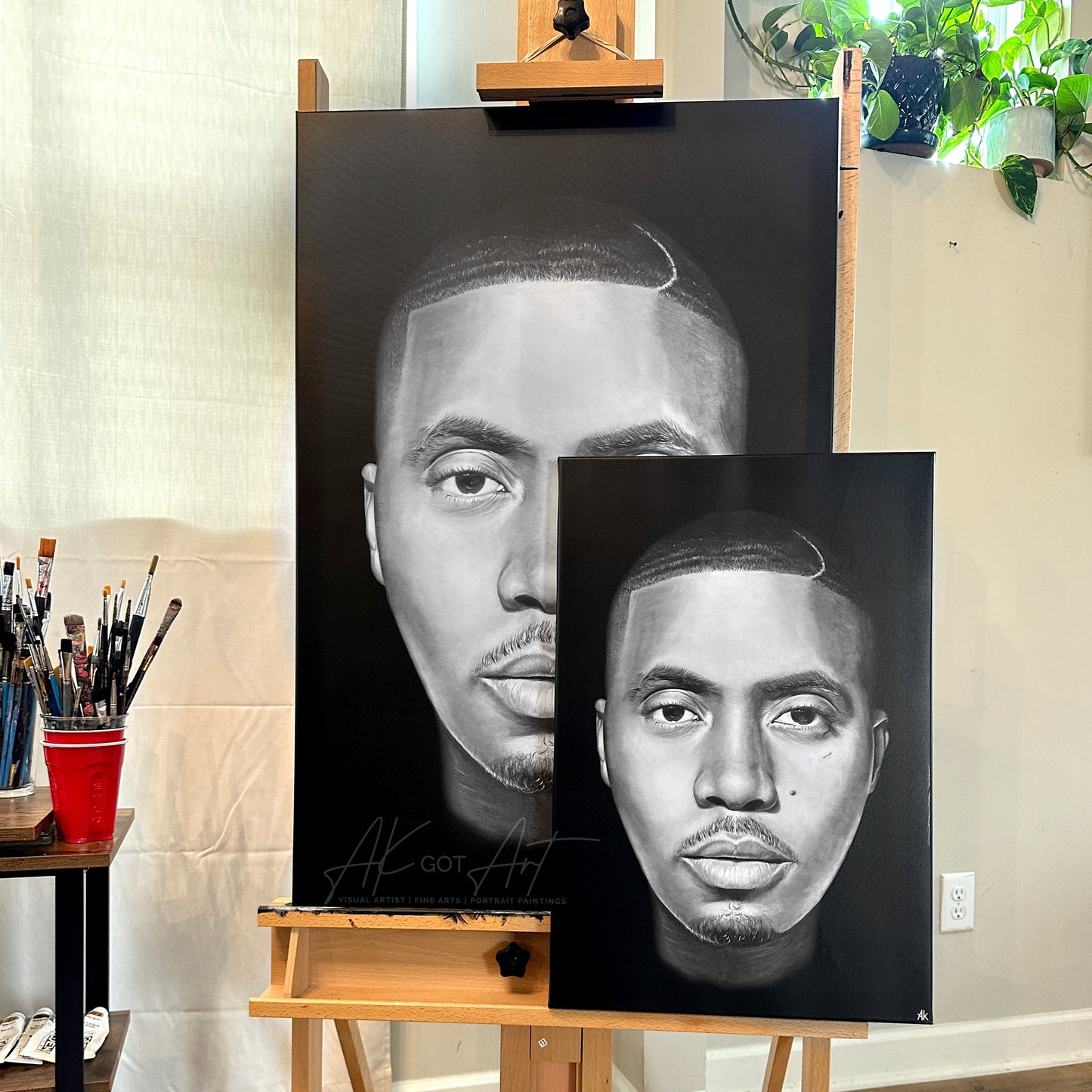 Nas 'Top 5' Canvas Print