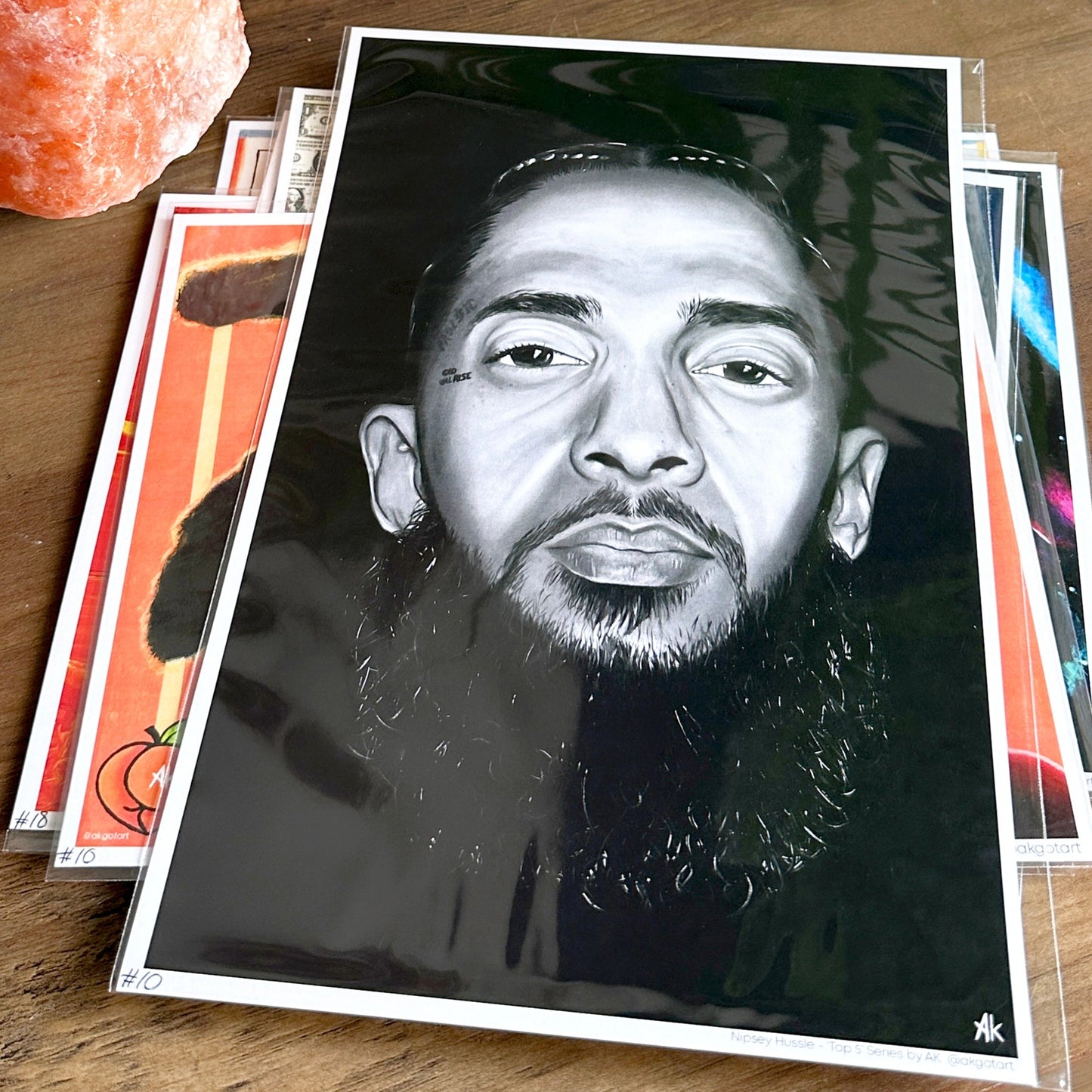 Nipsey Hussle Cardstock Print