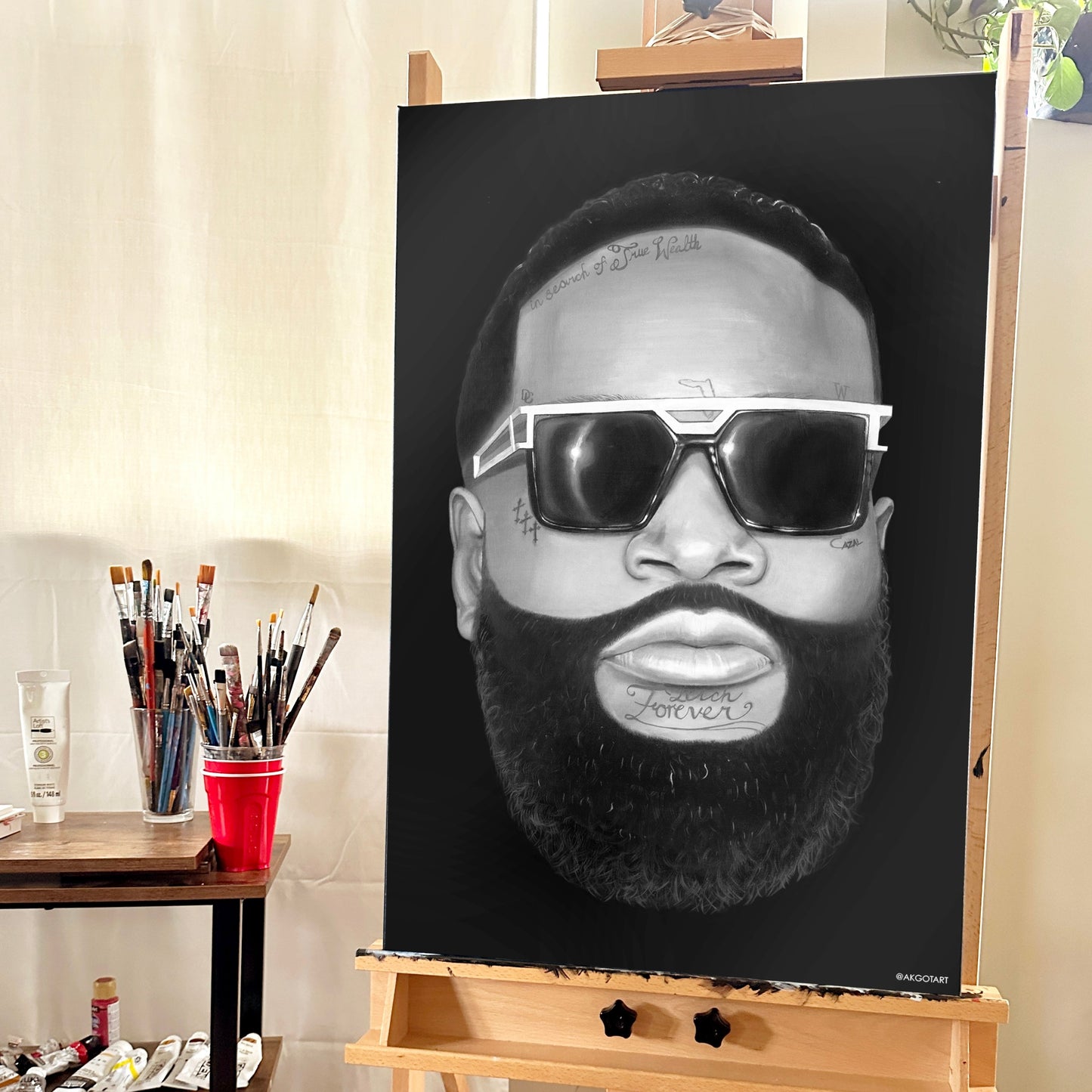 Rick Ross Canvas Print