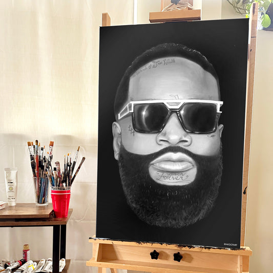 Rick Ross Canvas Print