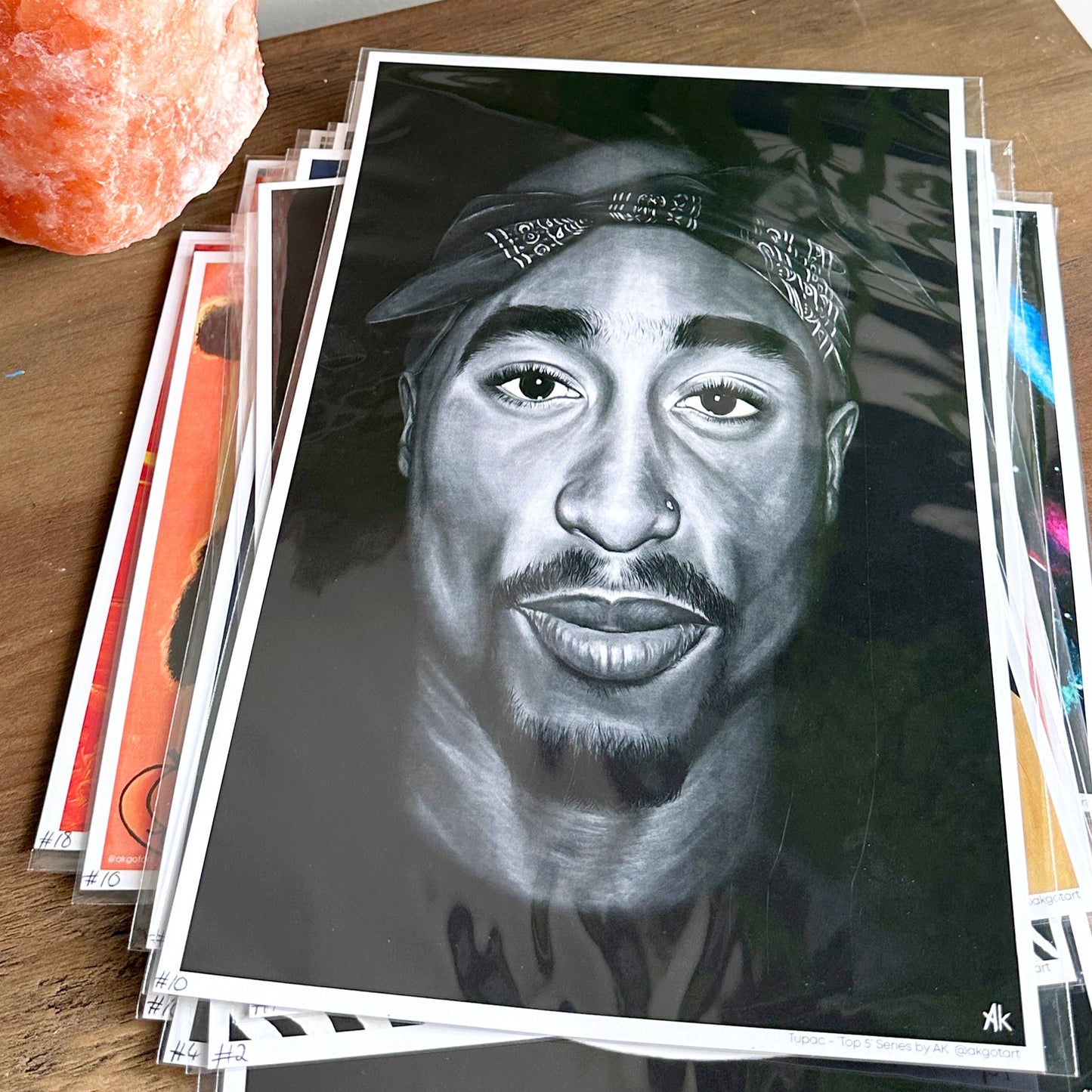 Tupac Cardstock Print