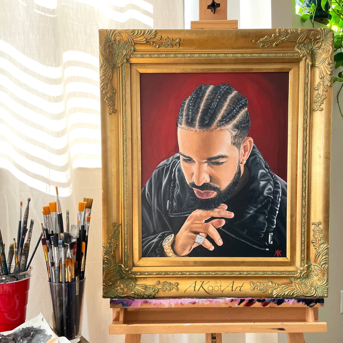 Drake Canvas Print