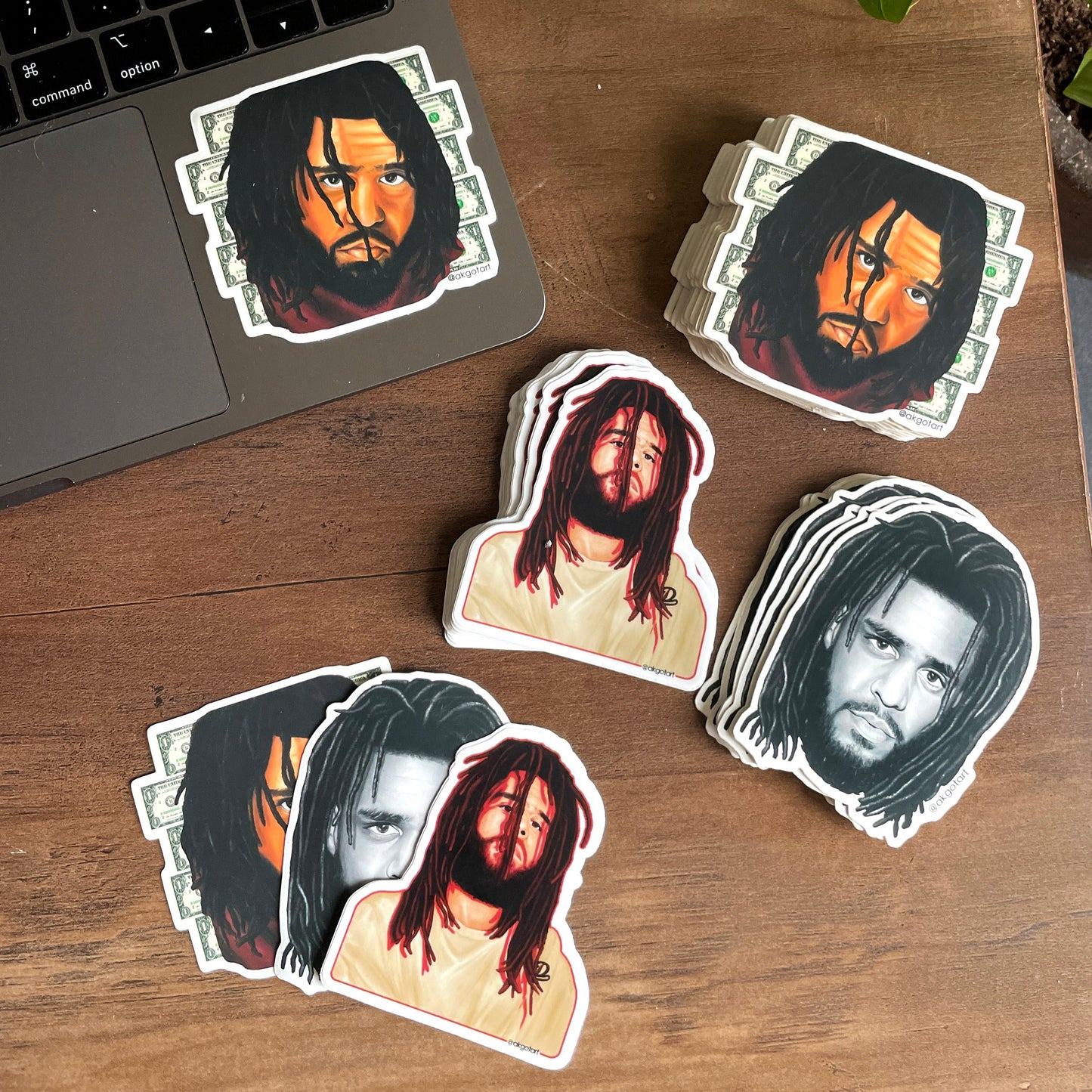 J.COLE | Die Cut Sticker