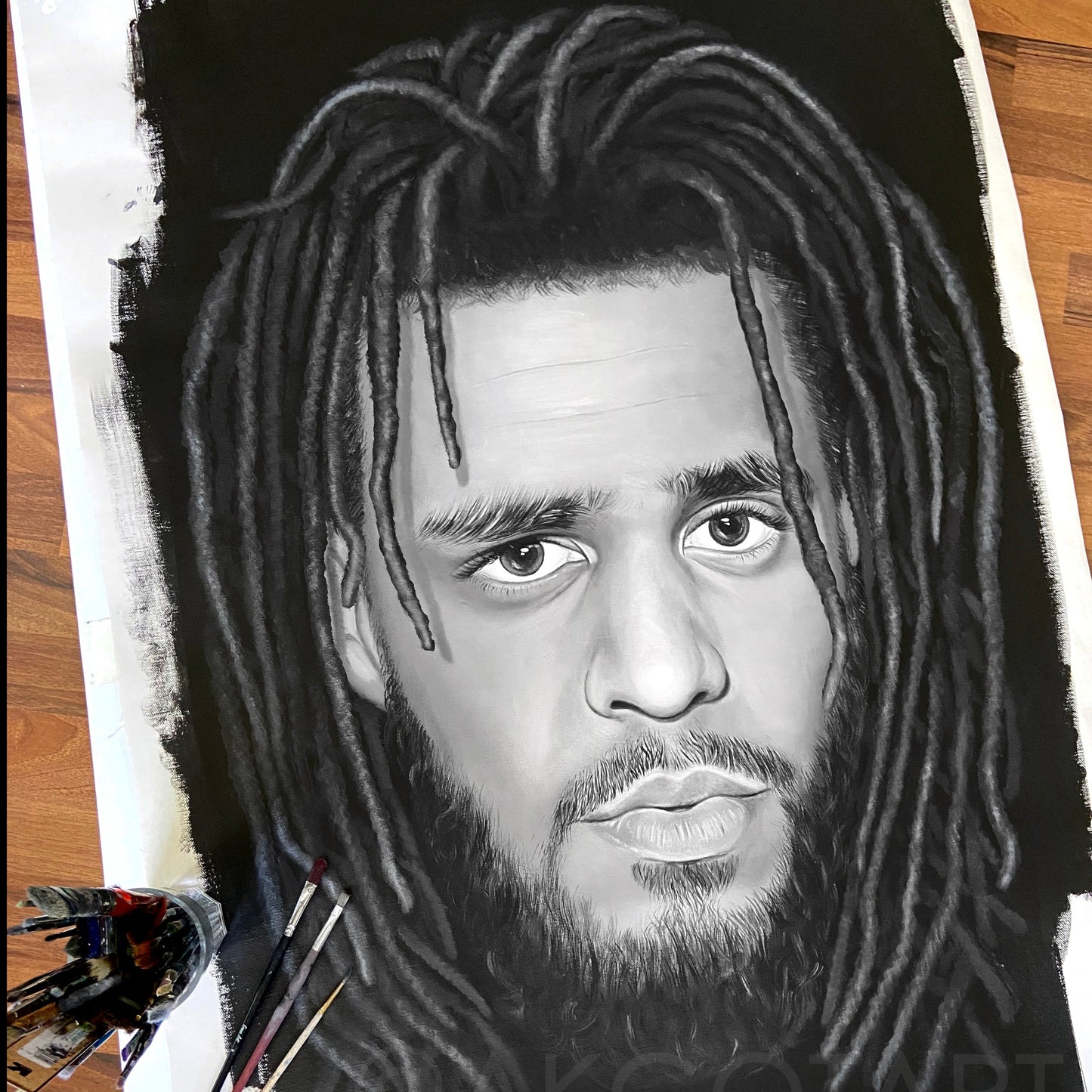 J.COLE | Die Cut Sticker