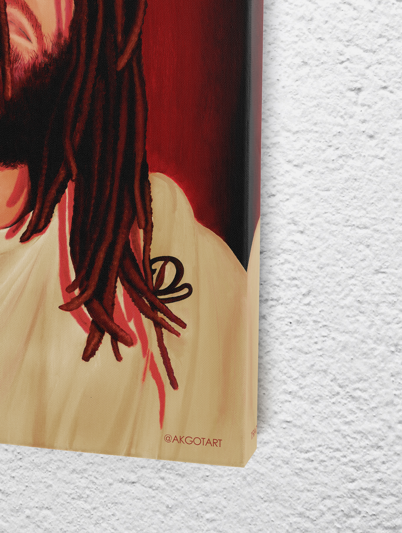 J.Cole "Grown Simba" Canvas Print