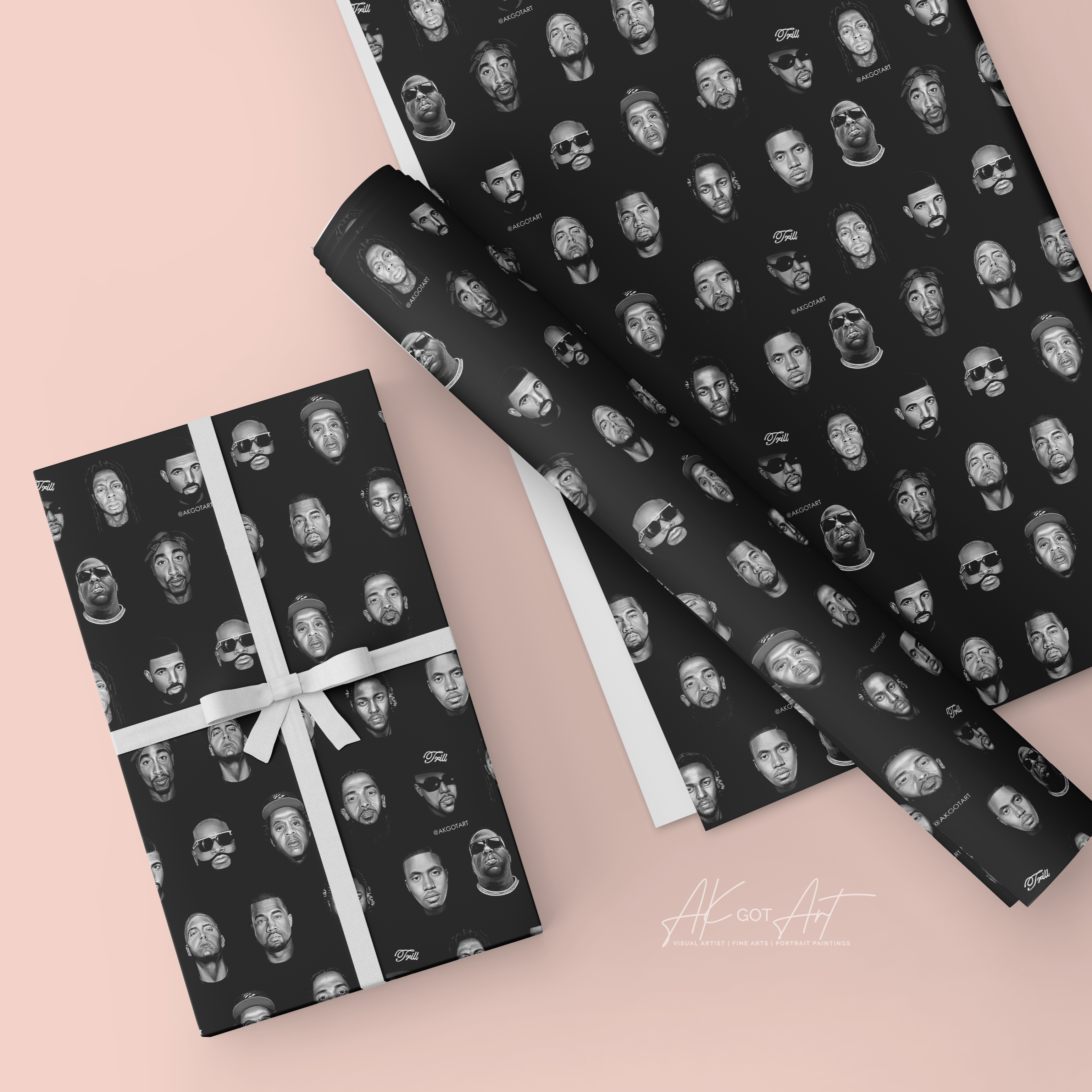 Rapping Paper Gift Rapping Paper – AK GOT ART