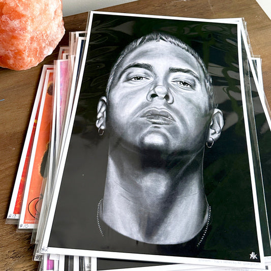 Eminem Cardstock Print