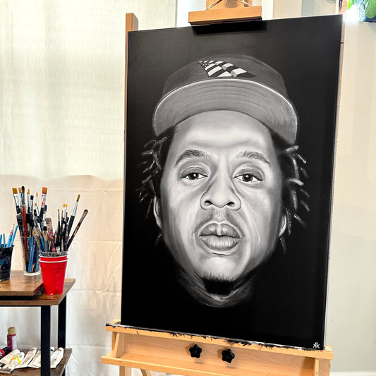 Jay Z Canvas Print