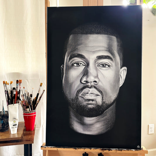 Kanye 'Top 5' Canvas Print