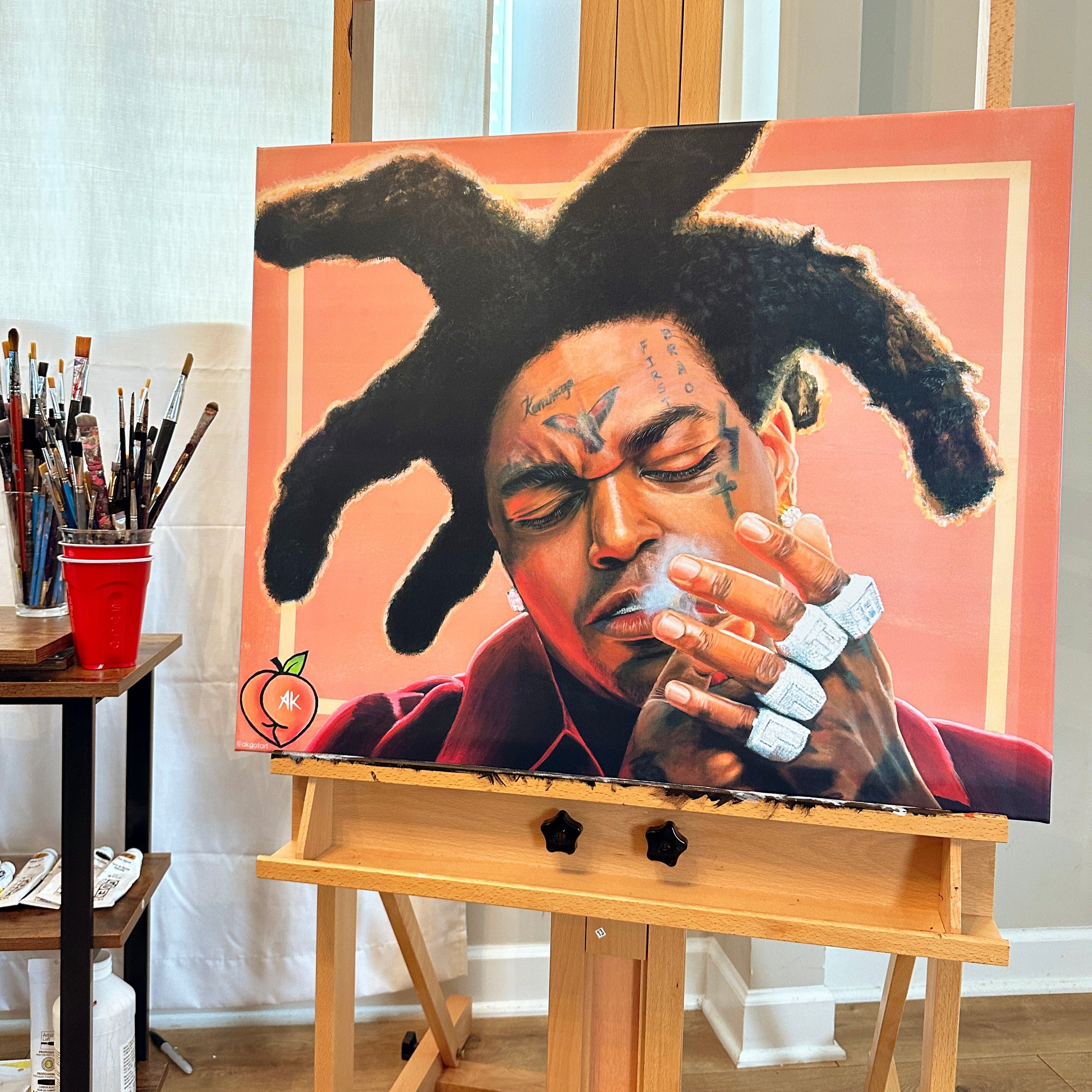 Kodak Black Canvas Print