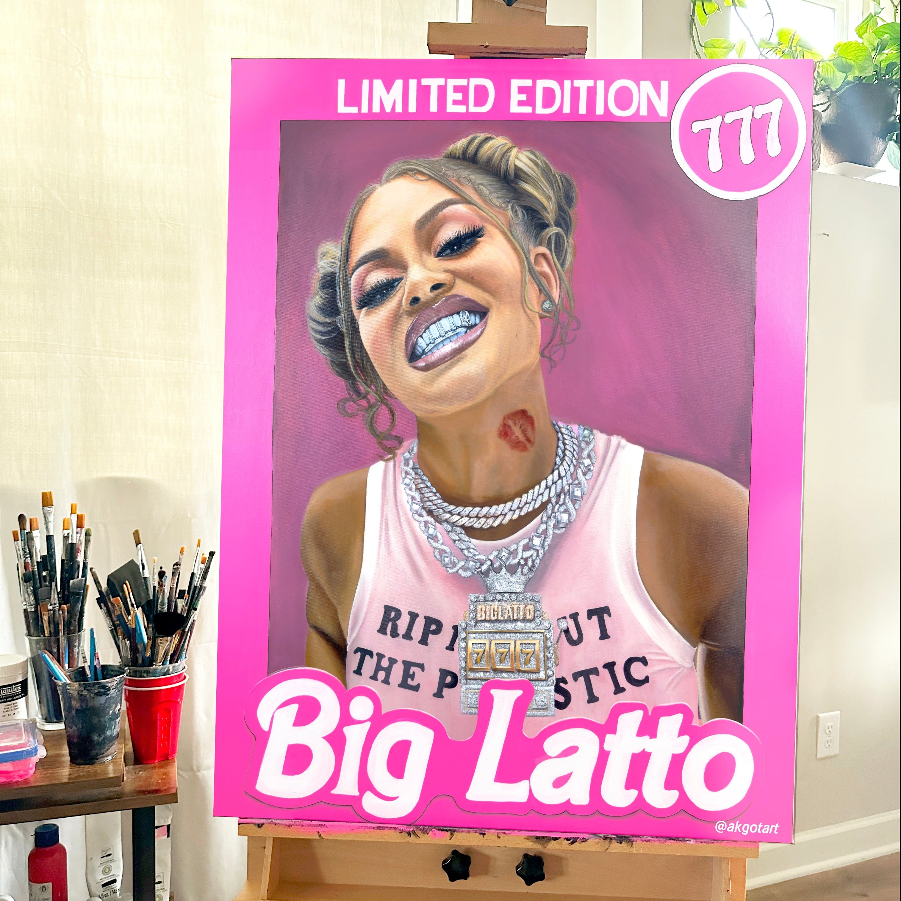 Latto - Portraits by AKGOTART – AK GOT ART