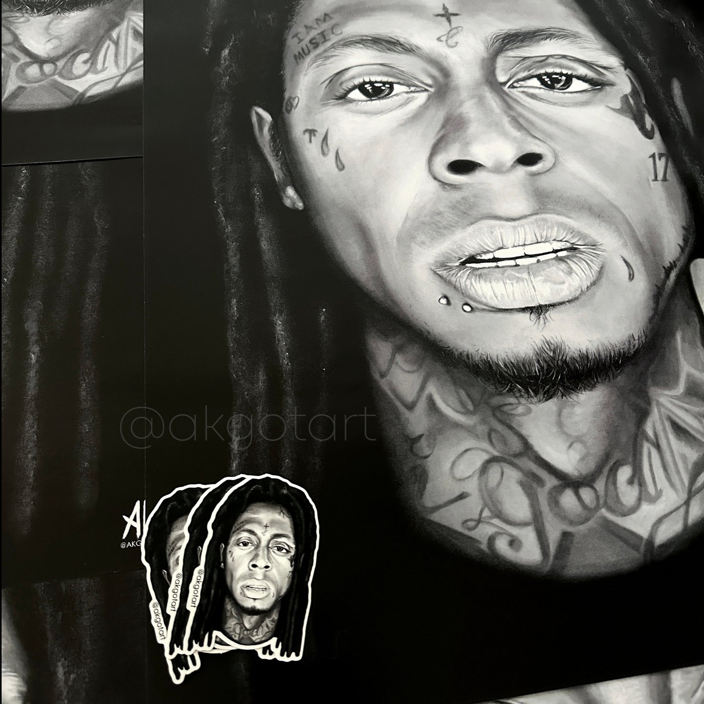 Lil Wayne 'Top 5' Poster Print