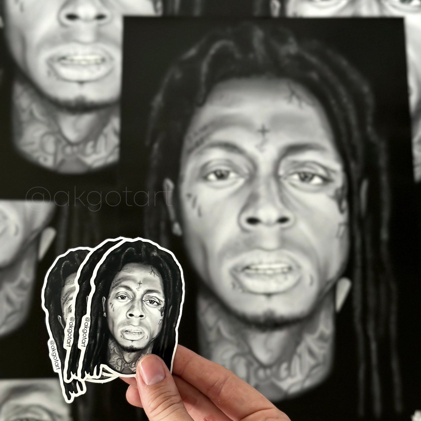 Lil Wayne 'Top 5' Poster Print