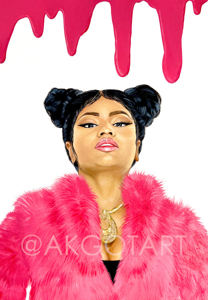 Nicki Minaj - Original Painting