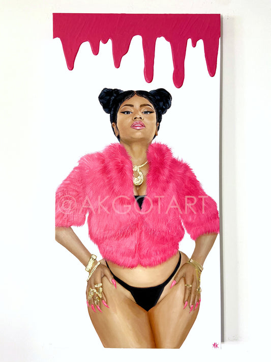 Nicki Minaj - Original Painting