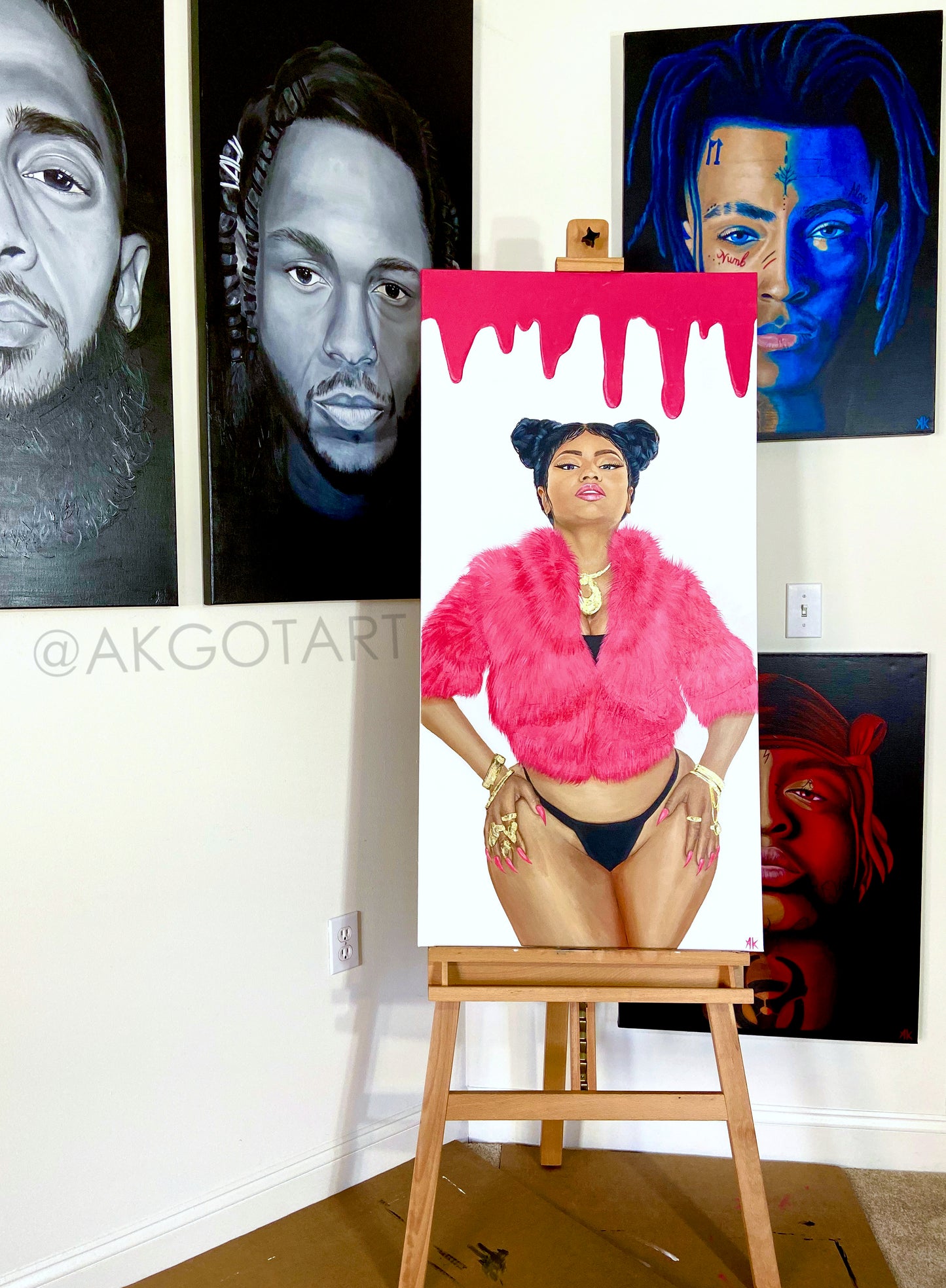 Nicki Minaj - Original Painting