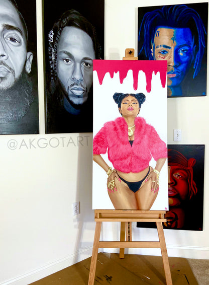 Nicki Minaj - Original Painting