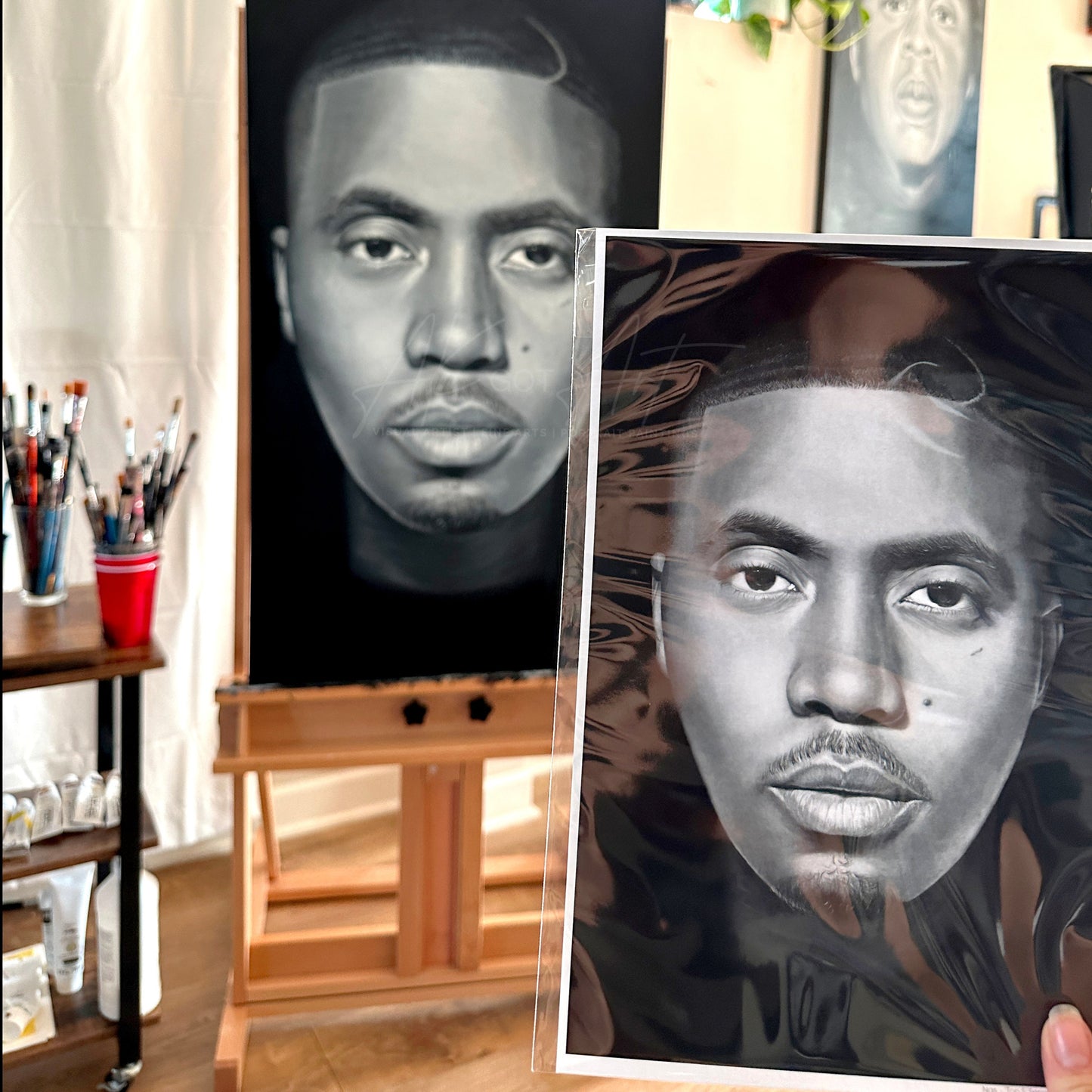 Nas Cardstock Print