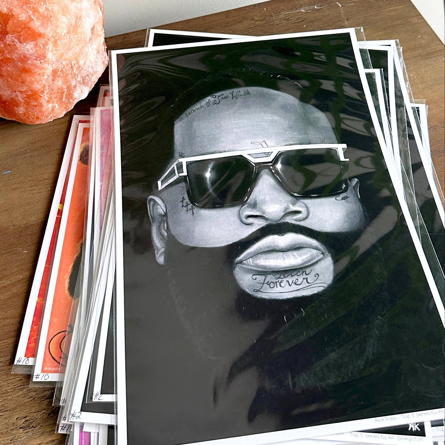 Rick Ross Cardstock Print