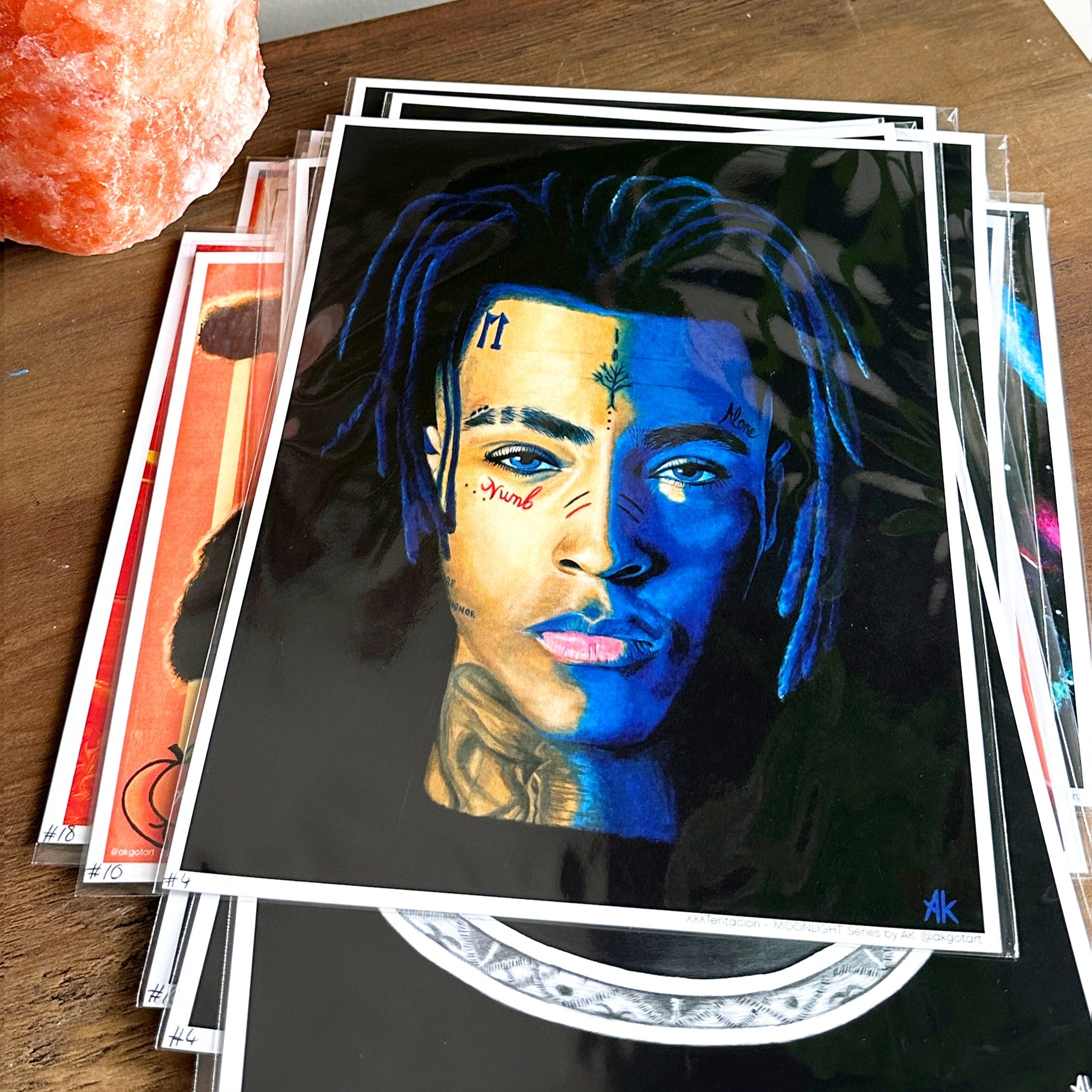 XXXTentacion Cardstock Print