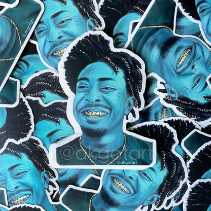 DEANTE HITCHCOCK | Die Cut Sticker