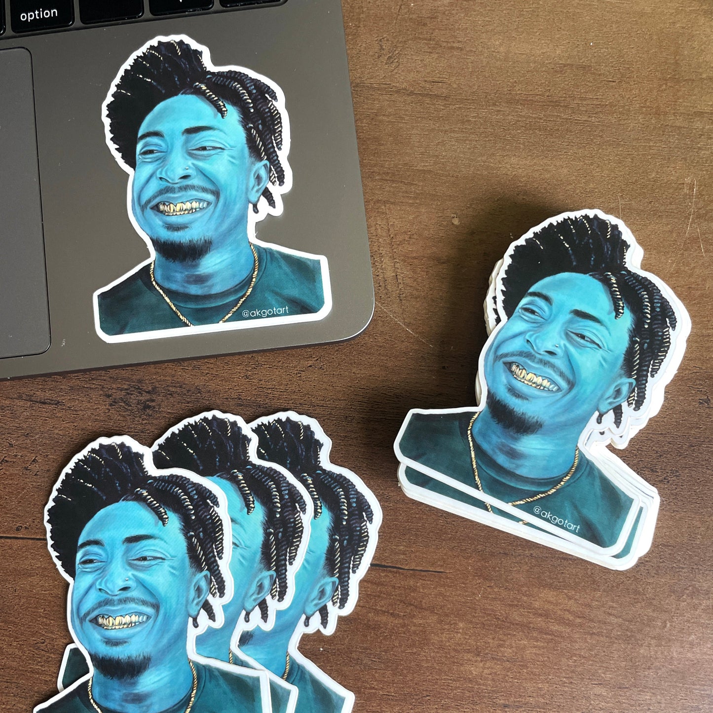 DEANTE HITCHCOCK | Die Cut Sticker