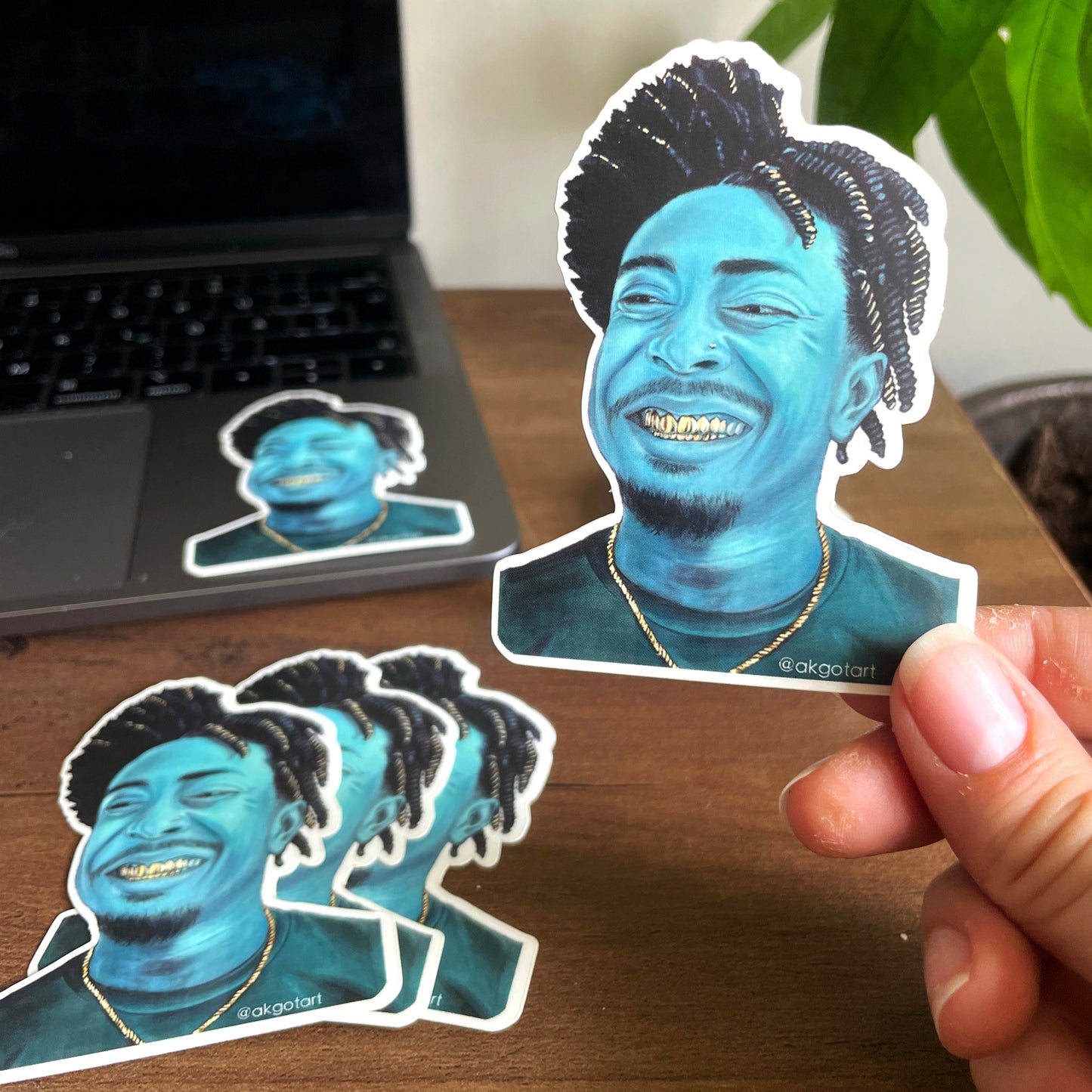 DEANTE HITCHCOCK | Die Cut Sticker