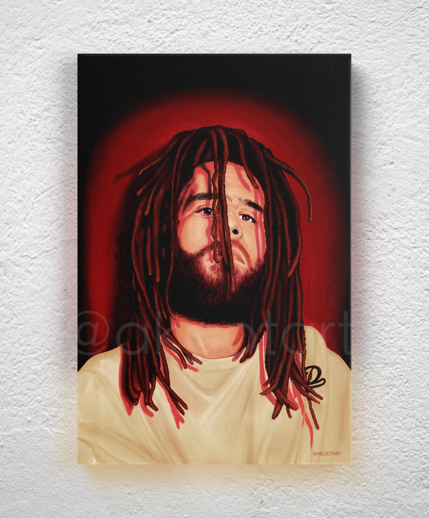 J.Cole "Grown Simba" Canvas Print