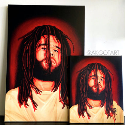 J.COLE | Die Cut Sticker