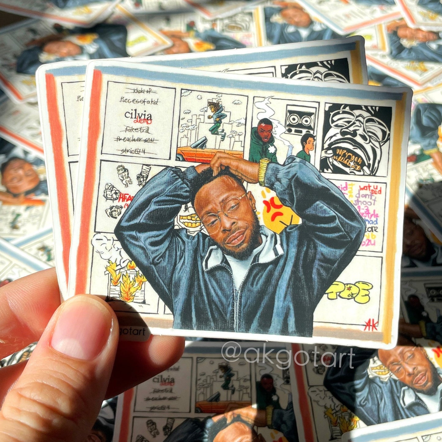 ISAIAH RASHAD | Die Cut Sticker