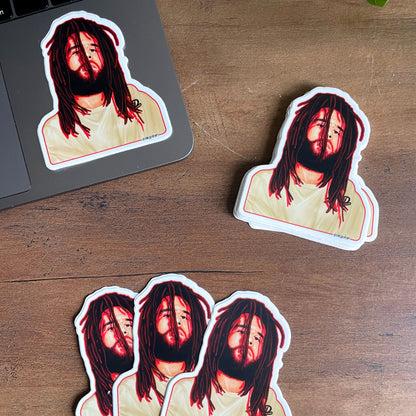 J.COLE | Die Cut Sticker