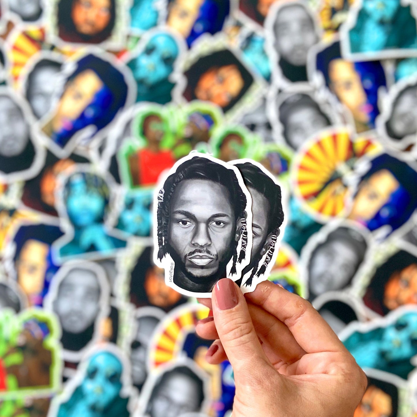 KENDRICK LAMAR | Die Cut Sticker