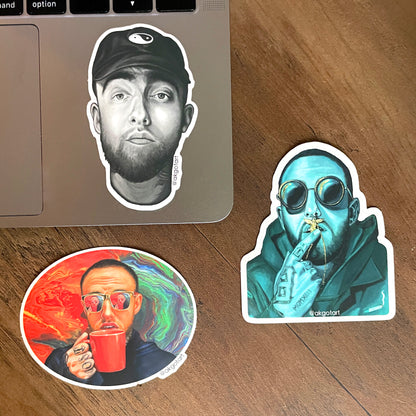 MAC MILLER | Die Cut Sticker