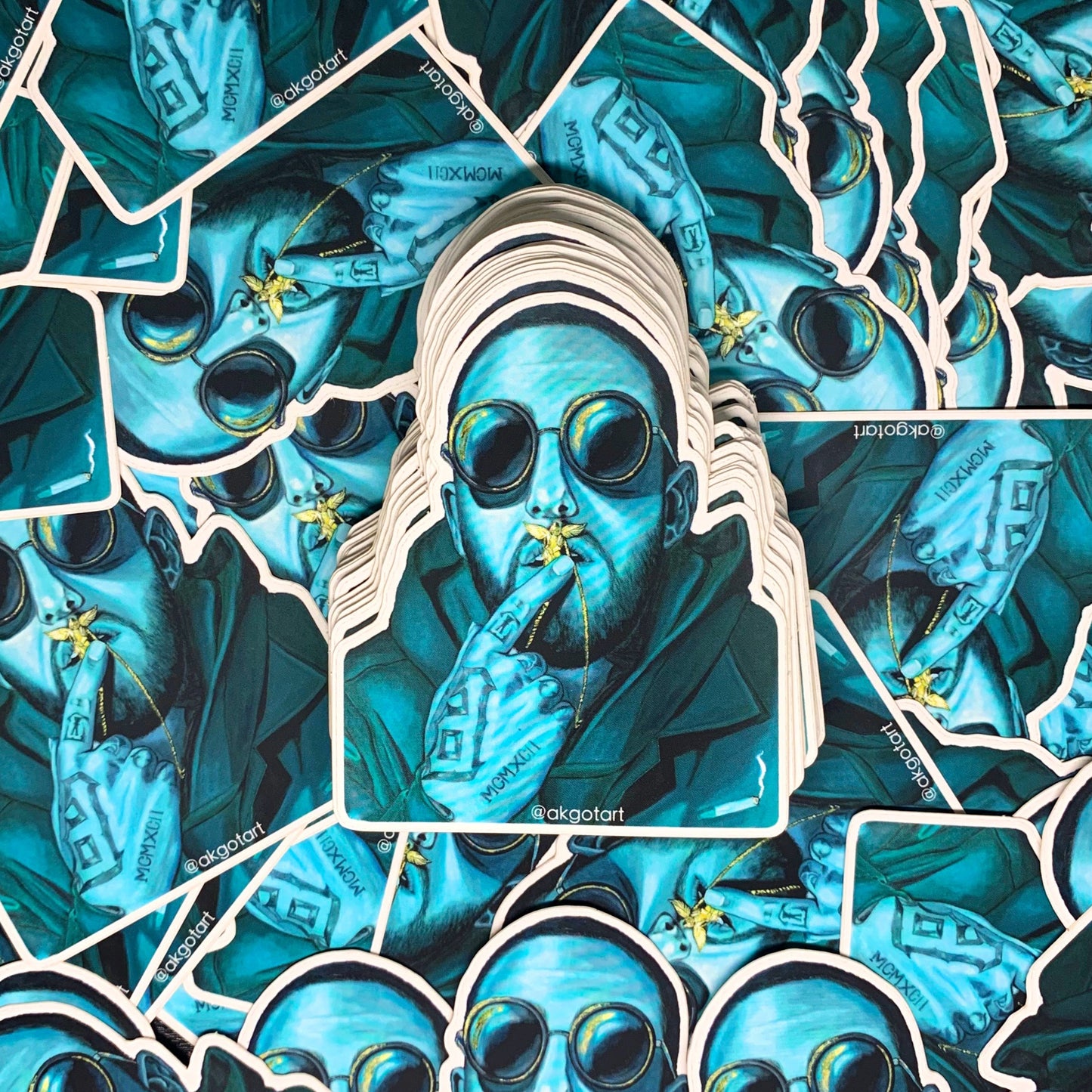 MAC MILLER | Die Cut Sticker