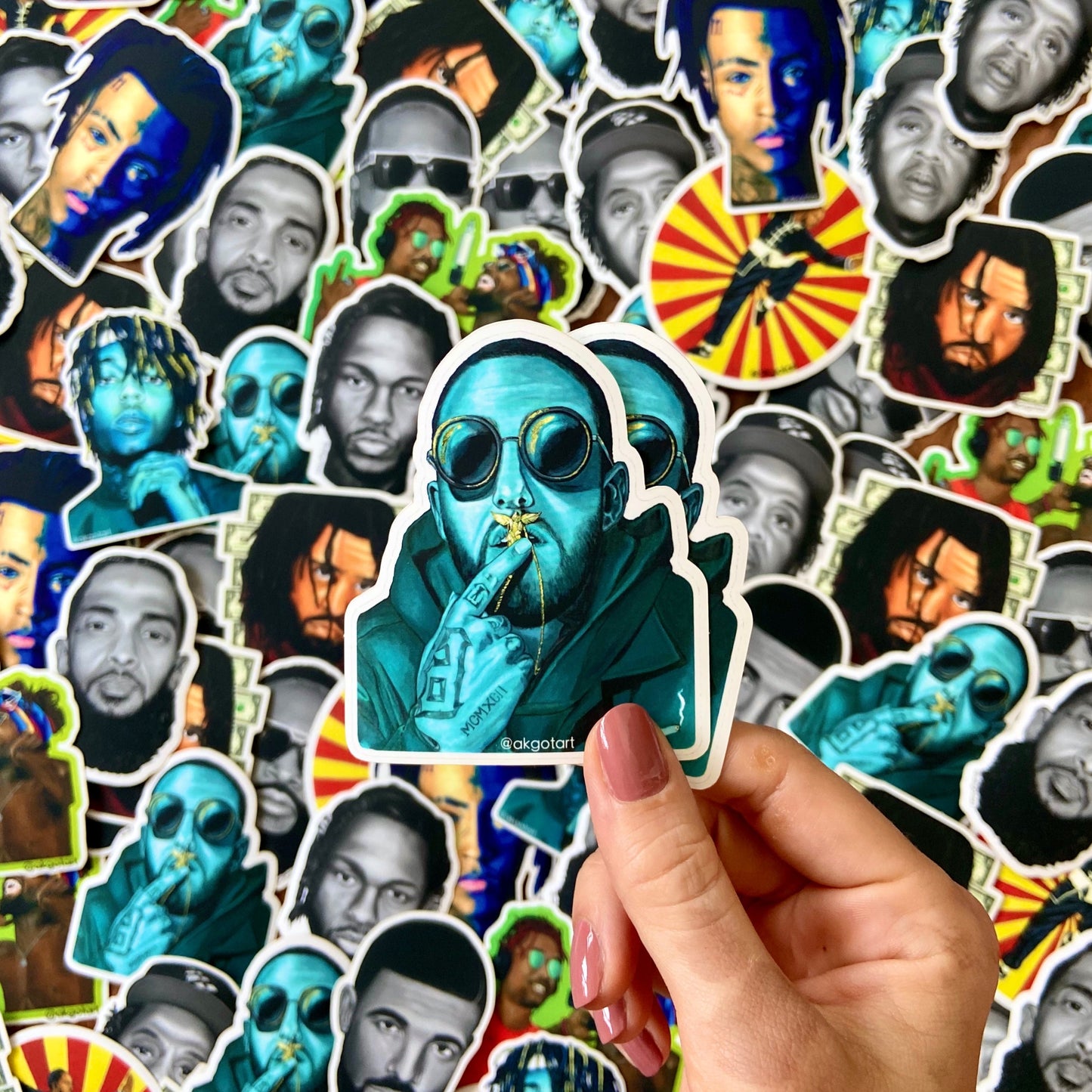 MAC MILLER | Die Cut Sticker