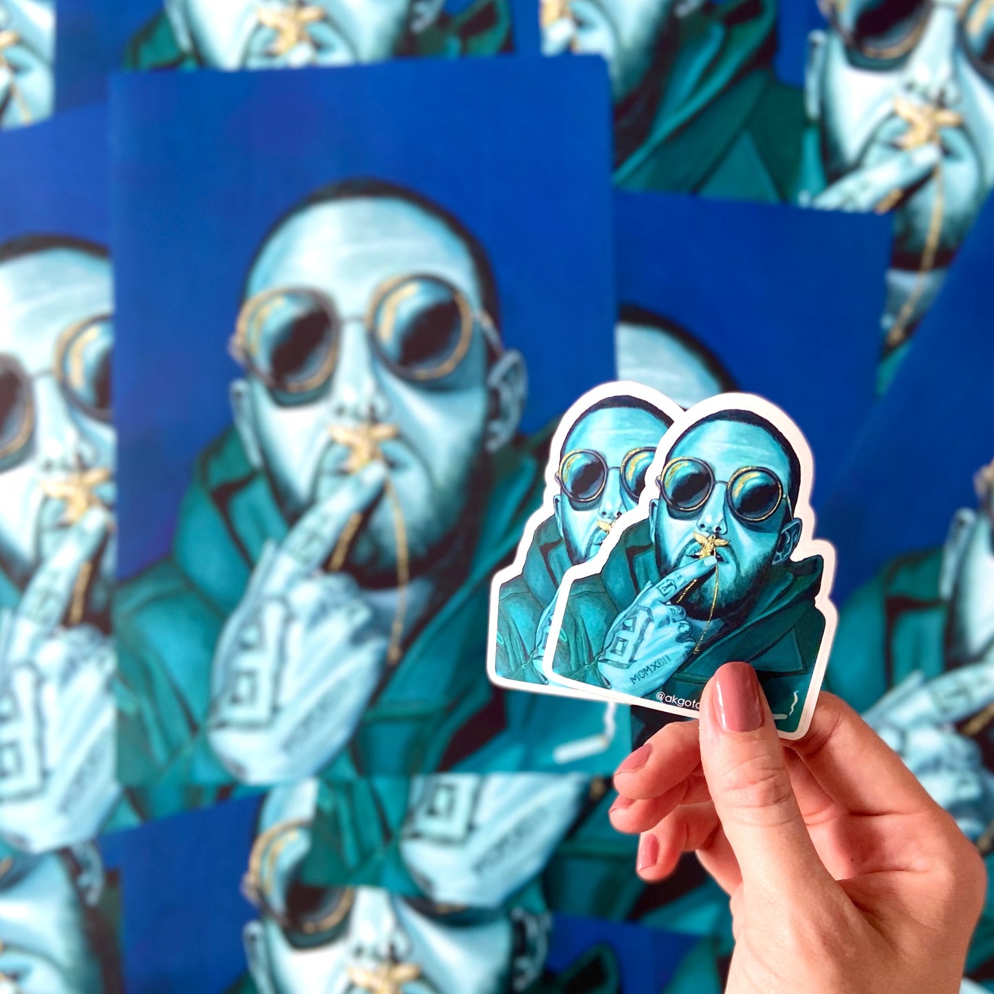 MAC MILLER | Die Cut Sticker