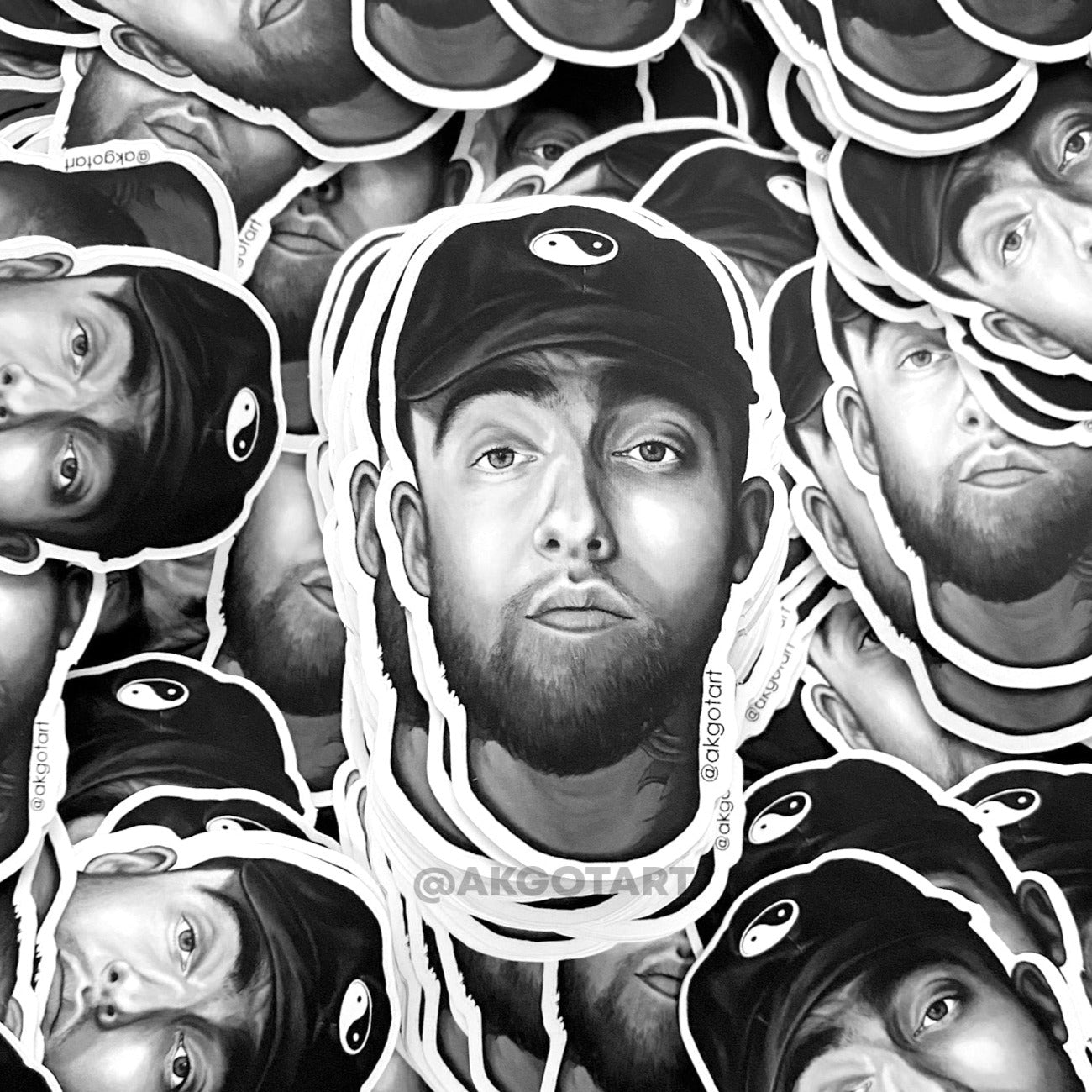 MAC MILLER | Die Cut Sticker