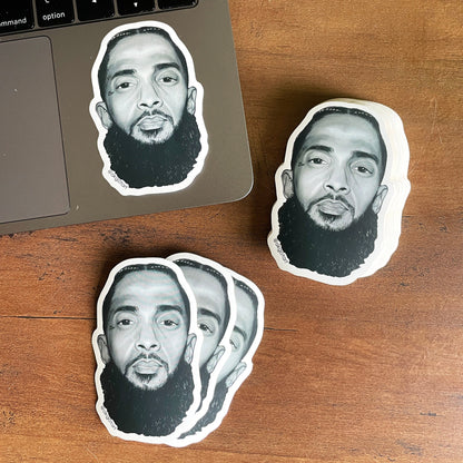 NIPSEY HUSSLE | Die Cut Sticker