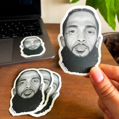 NIPSEY HUSSLE | Die Cut Sticker