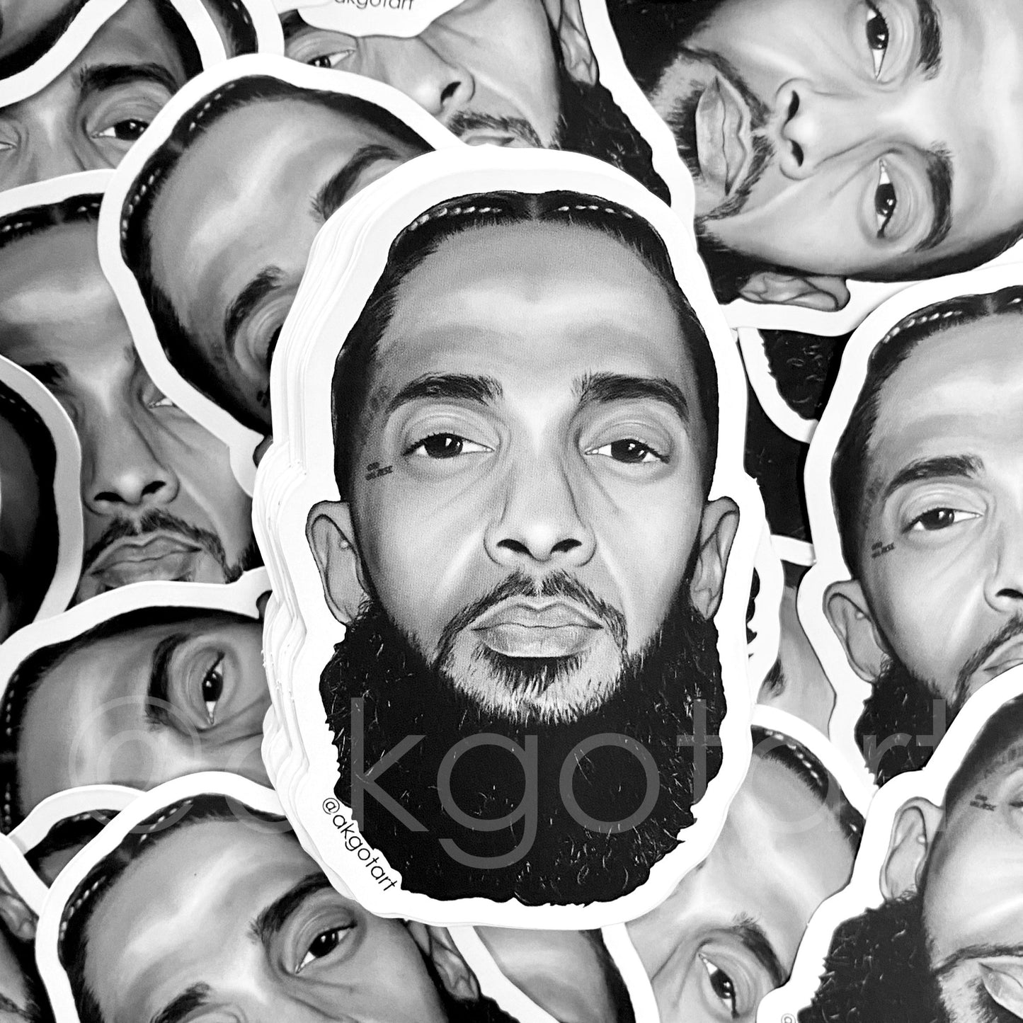 NIPSEY HUSSLE | Die Cut Sticker